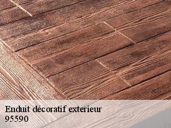 Enduit décoratif exterieur  95590